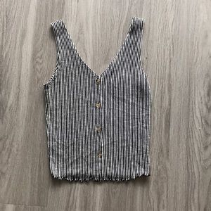 Stripped tank top